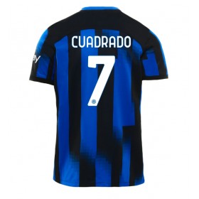 Inter Milan Juan Cuadrado #7 Hemmakläder 2023-24 Kortärmad